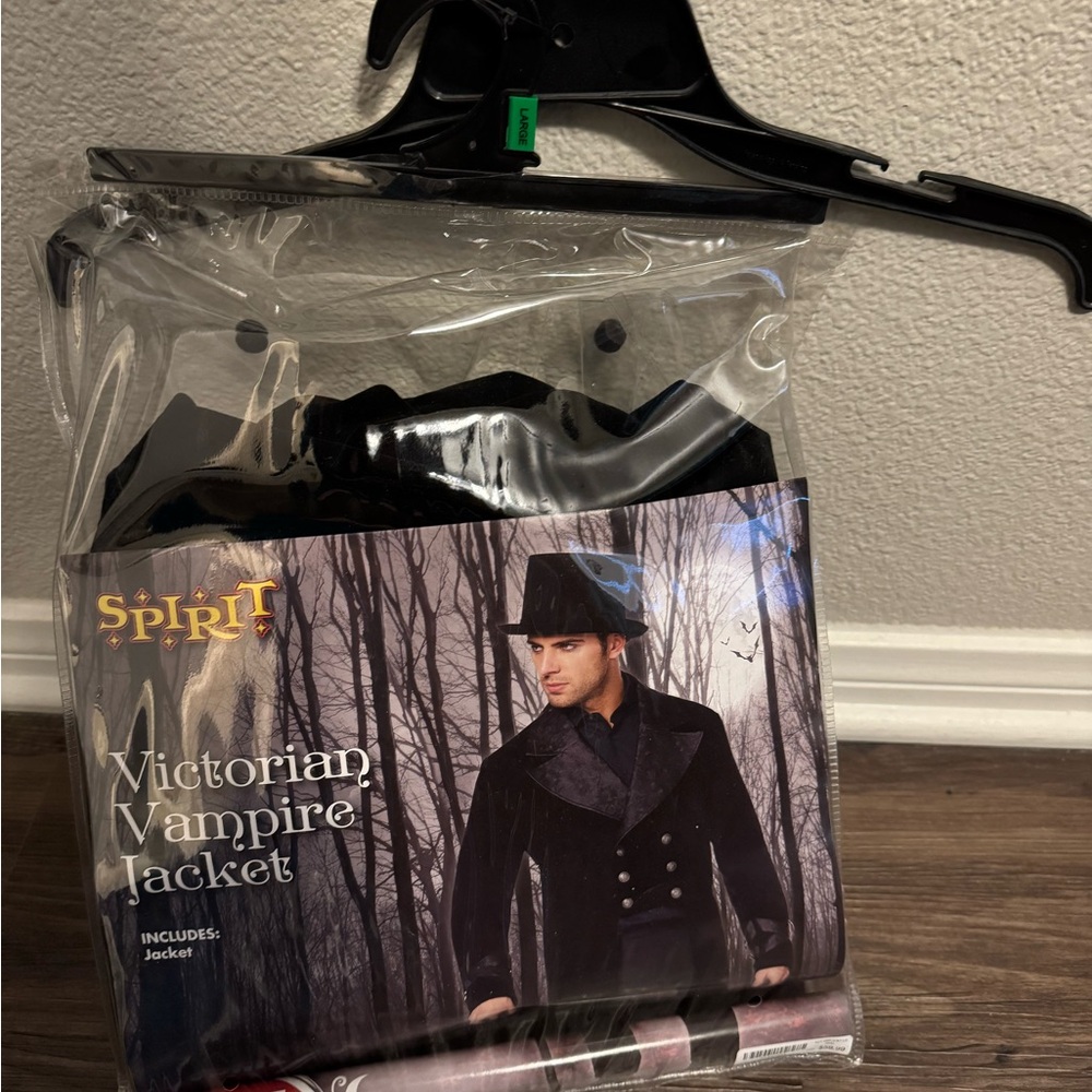 Spirit Halloween Unisex Goth Vampire Jacket